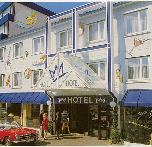 Das Hotel City Krone Friedrichshafen früher