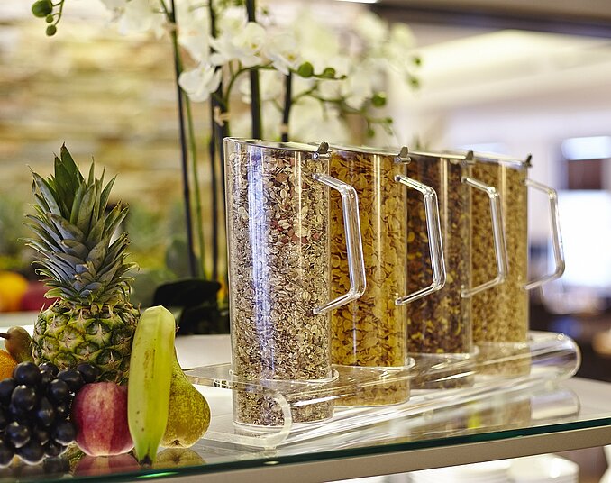 Frühstücksbuffet im Hotel City Krone Friedrichshafen