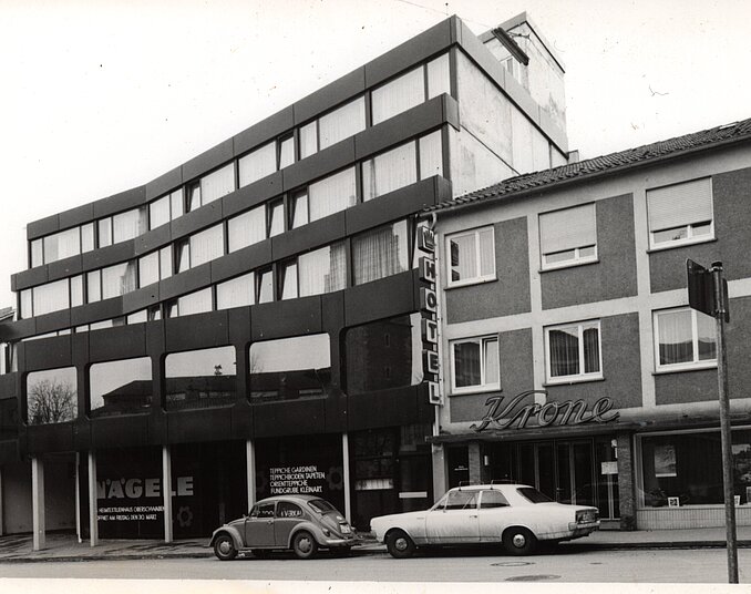 Geschichtsbild – So sah das Hotel vor vielen Jahren aus