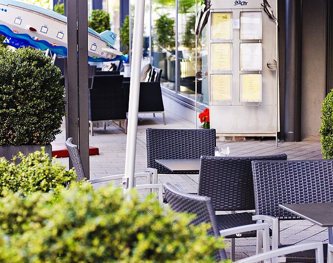 Außenbereich Hotel City Krone Friedrichshafen