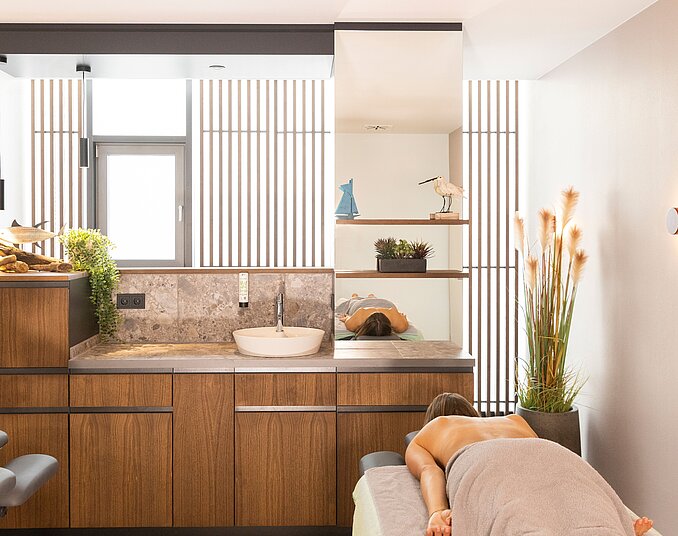 Wellness Massagen im Day Spa.