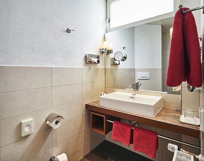 Bad im Premium Doppelzimmer