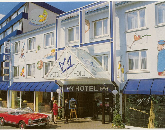 Das Hotel City Krone Friedrichshafen früher